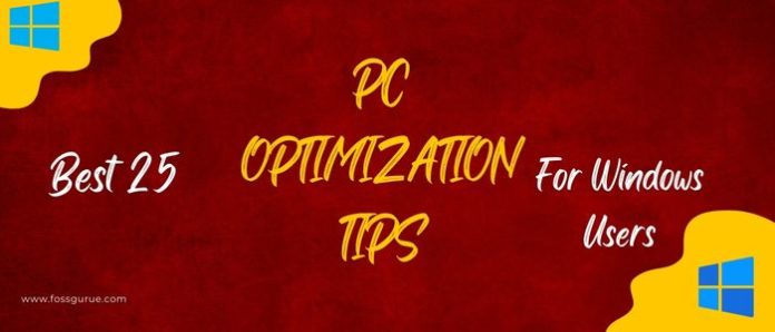 Best PC Optimization Tips to Optimize Windows