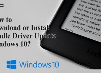 How to Download or Install Kindle Driver Update Windows 10