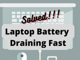 Laptop Battery Draining Fast