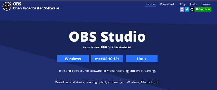 OBS Homepage