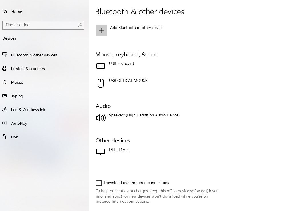 Select Bluetooth & Device.