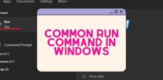 The Common 32 Run Command in Windows You Should Memorize