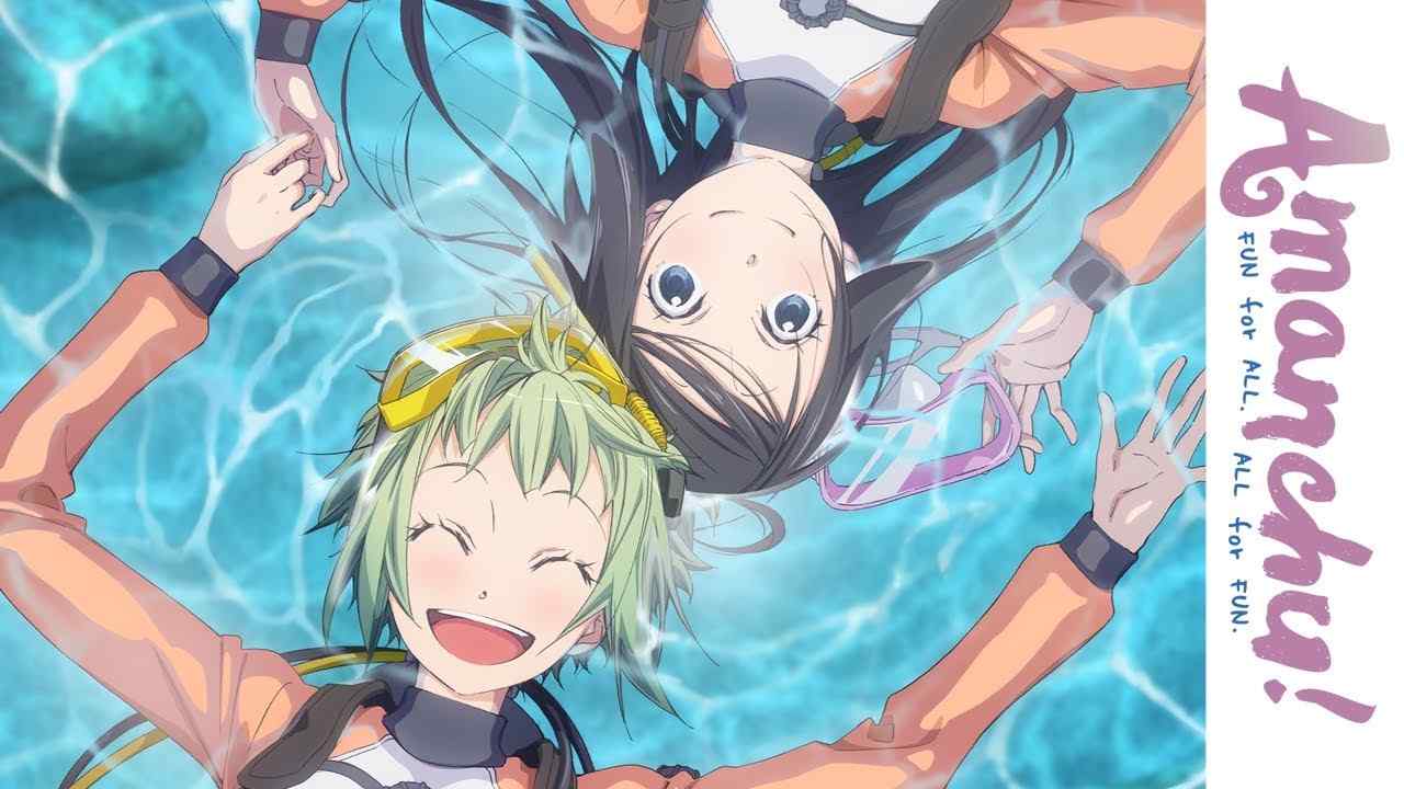 Amanachu (2016) swimming anime