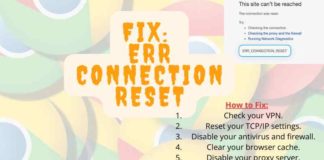 What is ERR_CONNECTION_RESET? Users experience errors when attempting to connect to a server. Find the best solutions to solve this problem.