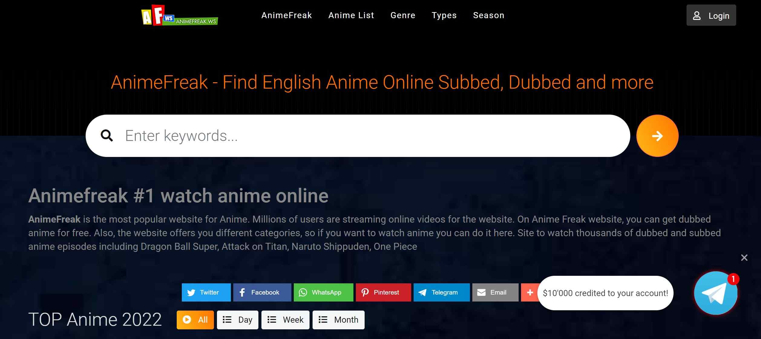 Animefreak is where you will find every single episode of these popular choices. 