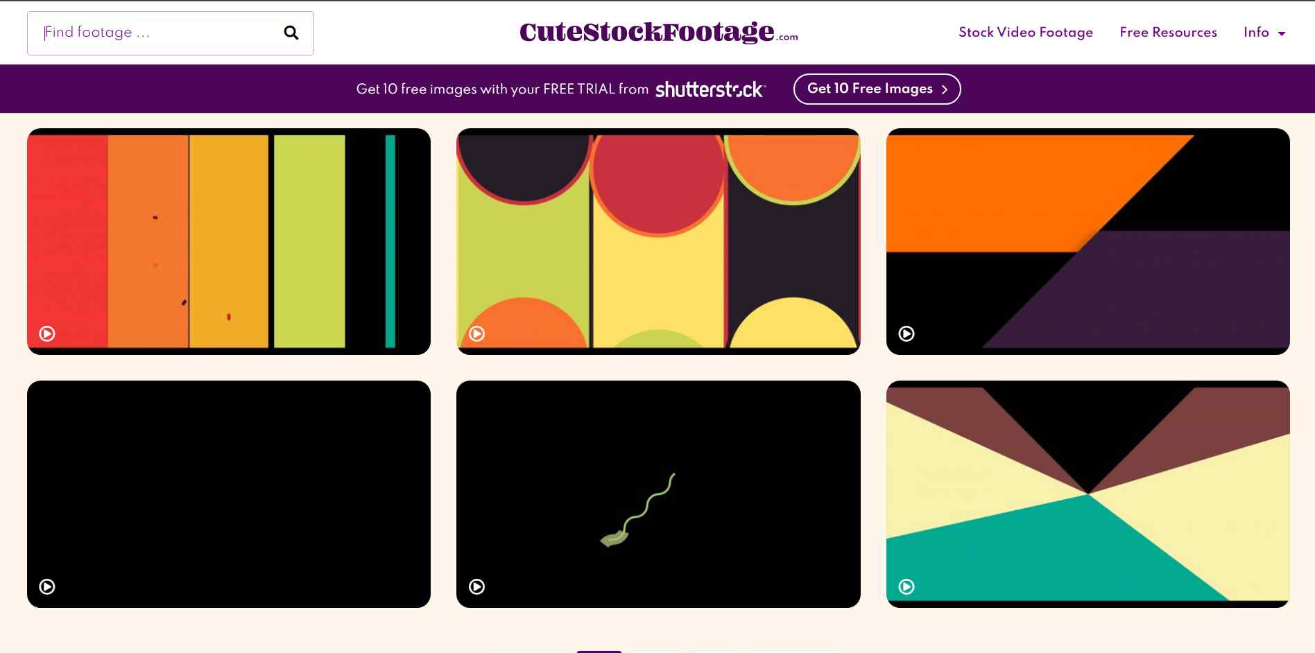 Free Stock Animation Website CuteStockFootage