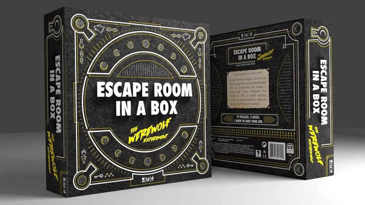 As the name suggests, Escape Room In A Box is an escape room game in a single box.