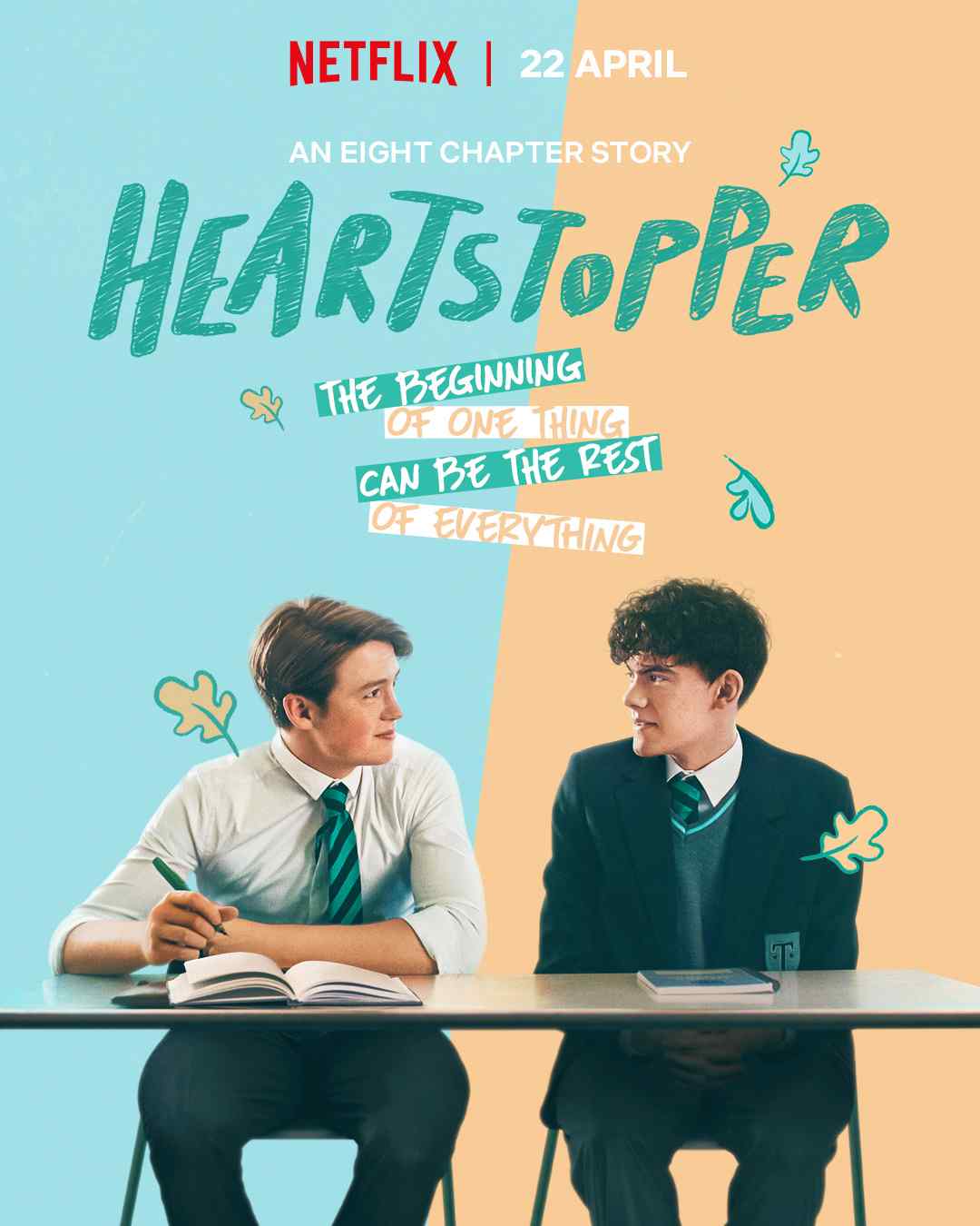 A graphic novel by Alice Oseman inspired the British romantic drama series Heartstopper.