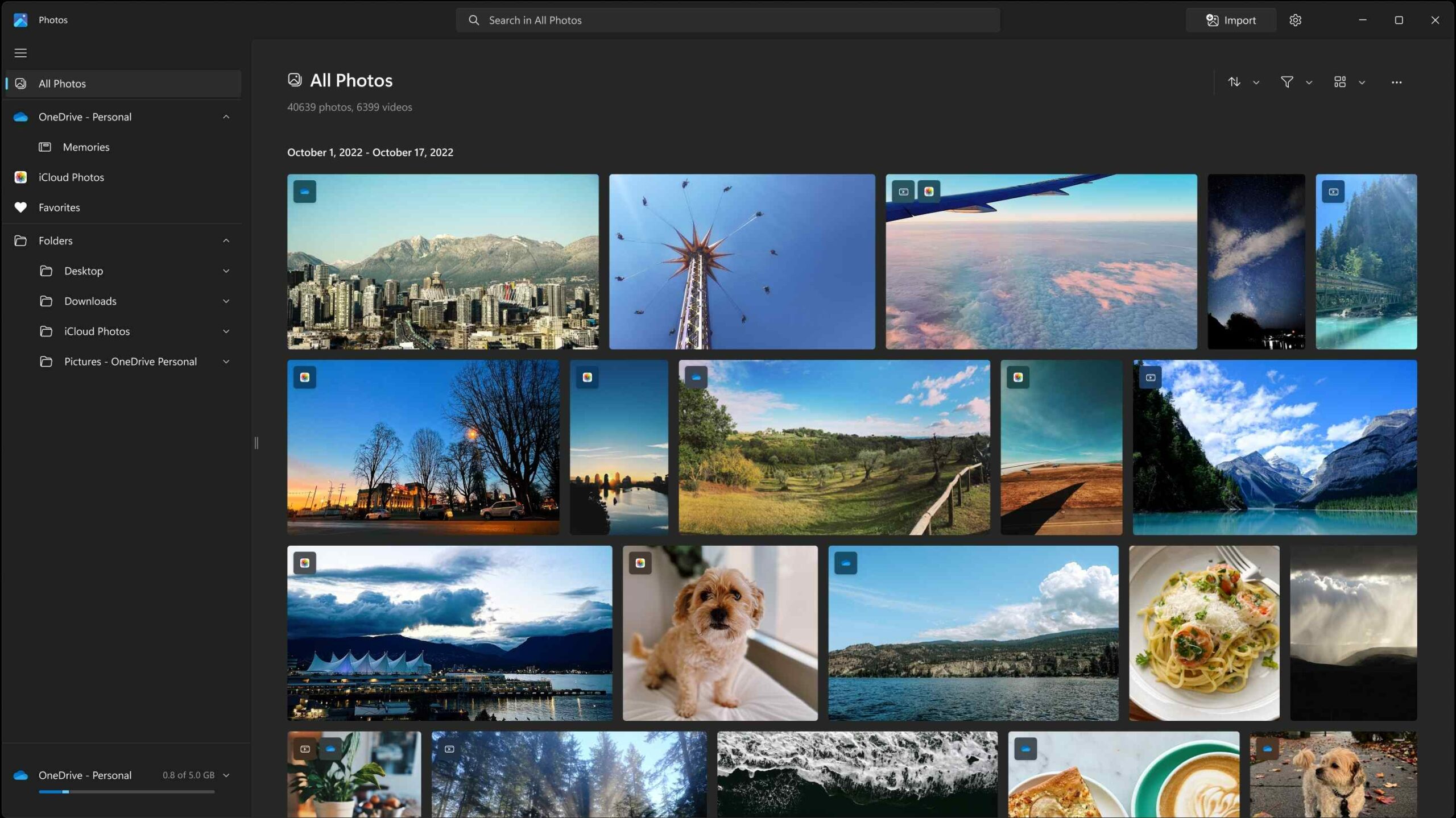 The Windows Photos app is a built-in photo and video editor with Windows 10.
