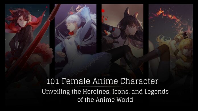 101 Female anime character