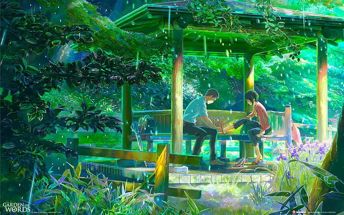 The Garden of Words (Kotonoha no Niwa) emotional anime