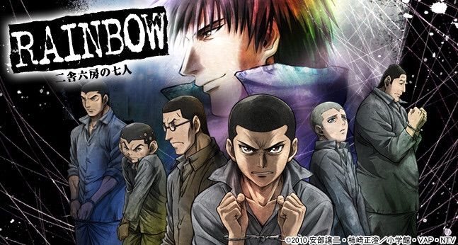 Rainbow Top-rated seinen anime shows