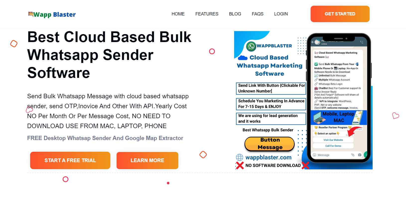 WappBlaster is advanced WhatsApp marketing software that helps businesses reach their targets.