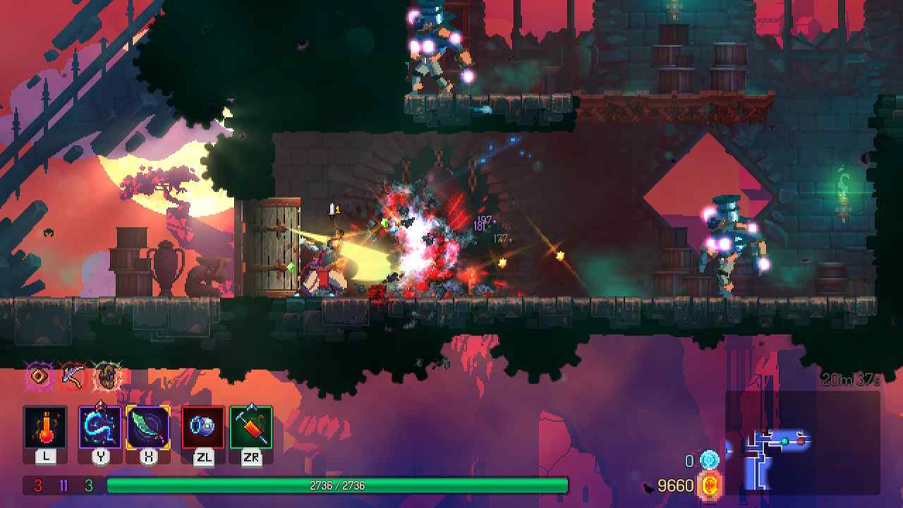 Dead Cells is a rogue-like game made by Motion Twin in 2018.