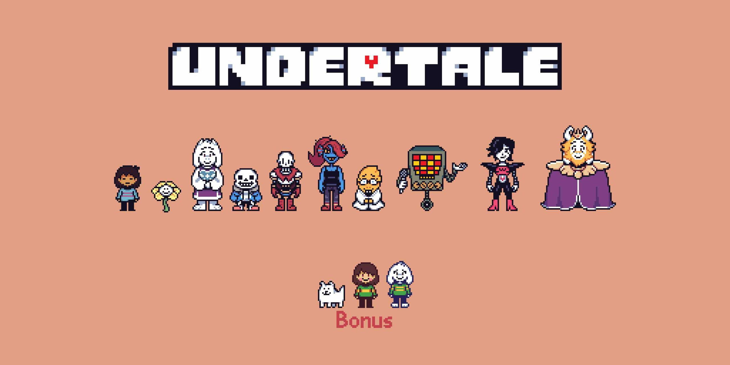 Undertale is a role-playing game by Toby Fox that came out in 2015.